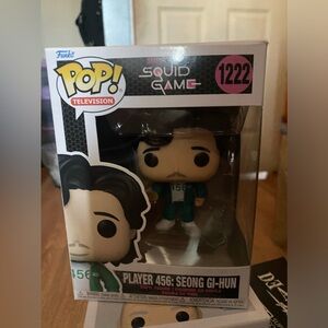 Squid game funko pop player 456